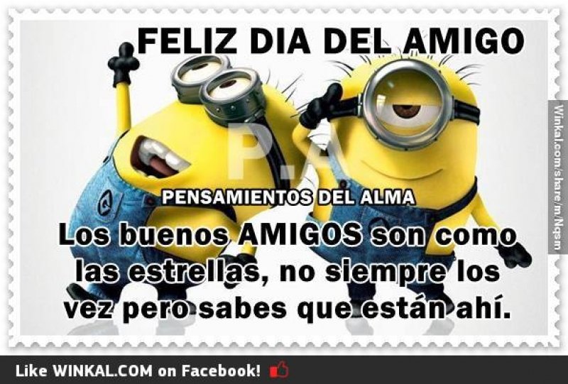 Dia del amigo