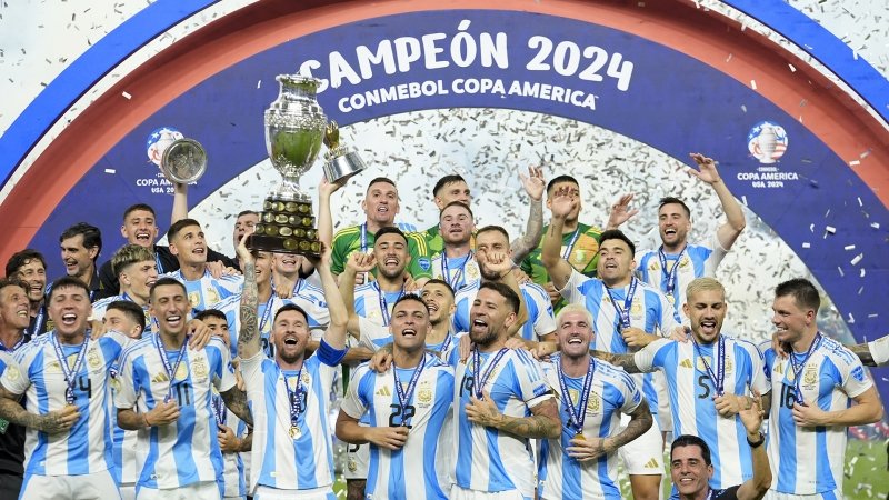 ARGENTINA CAMPEON CONMEBOL COPA AMERICA !!!!!!!